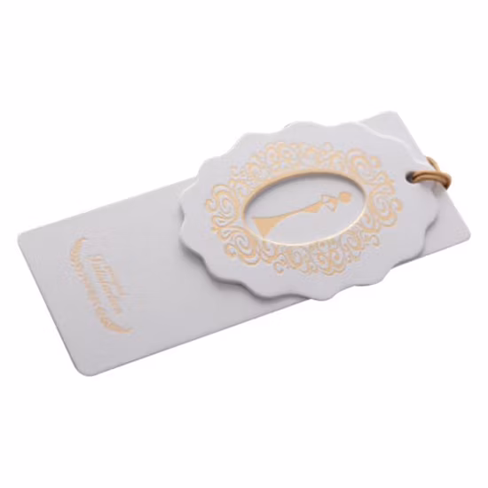 EAS RF 8.2MHz Security Tag Clothing Wovel Label Garment Anti-Theft Chip Inside Pocket RFID Label for Garment